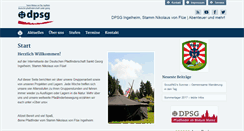 Desktop Screenshot of dpsg-ingelheim.de